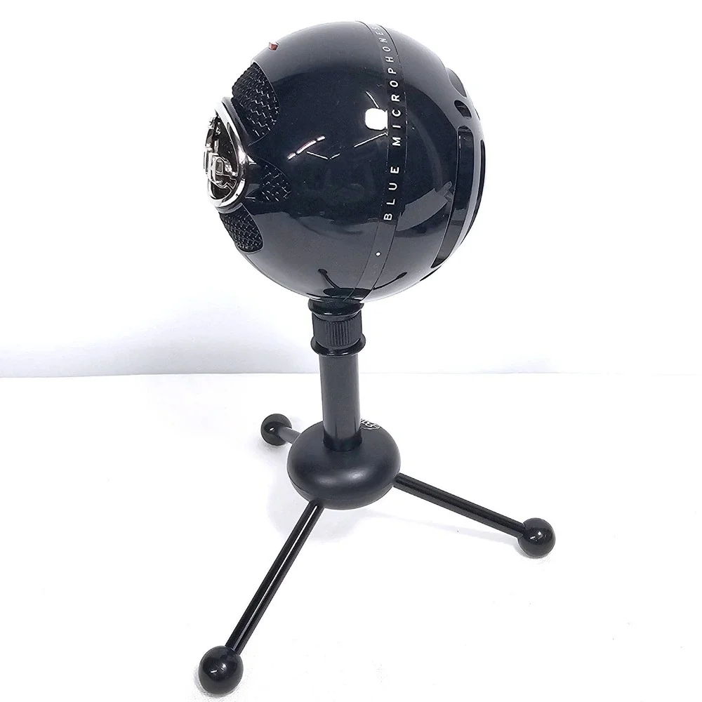 Blue Microphones Snowball USB Microphone‎ Black Gloss Mic SZ OS